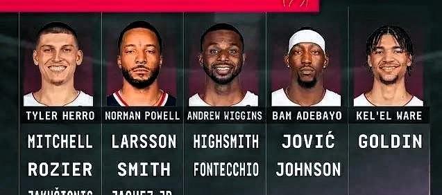 情愿, NBA热火, 赛季分别效